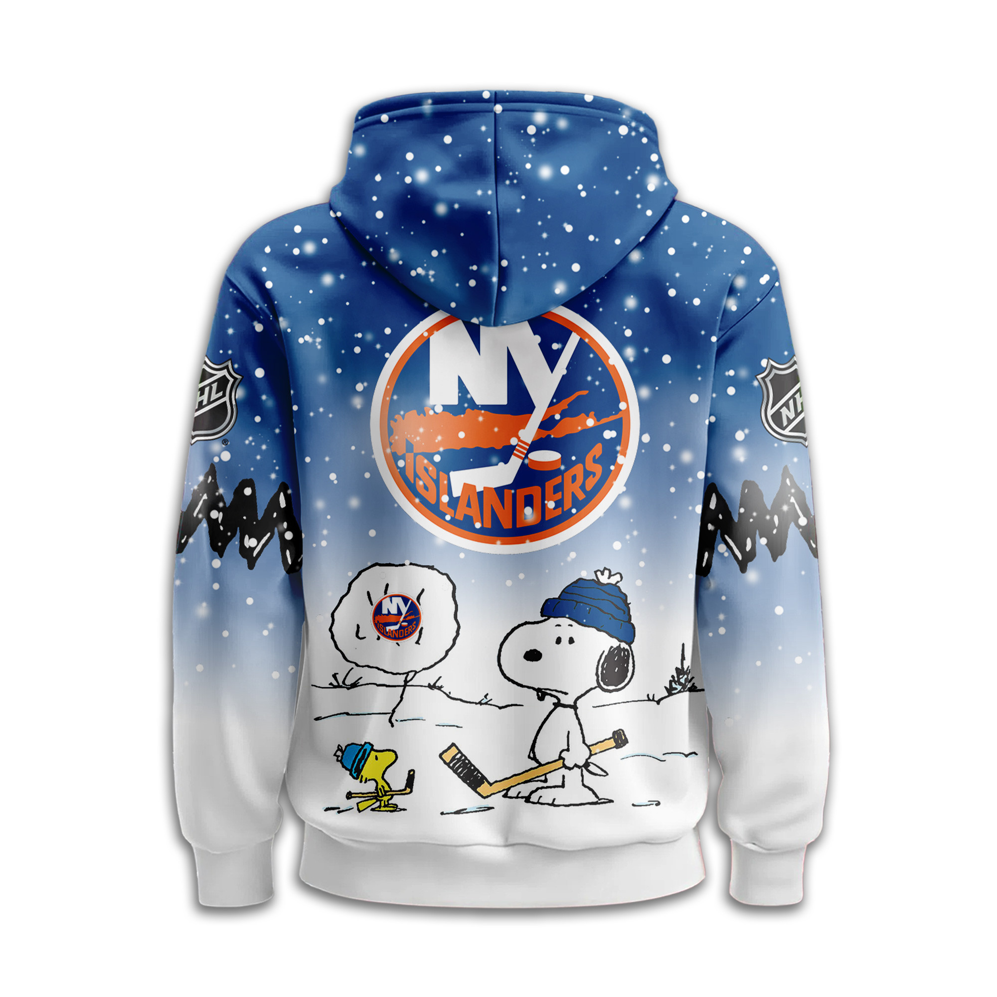 New York Islanders Premium NHL Peanuts Hoodie TTH240542 - Image 2