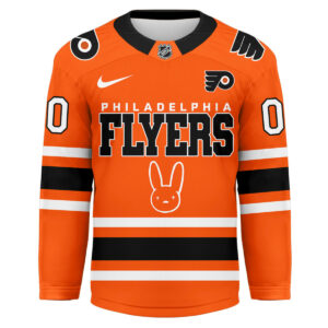 Philadelphia Flyers Premium NHL Bad Bunny Hockey Jersey TTH240537