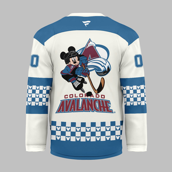 Colorado Avalanche Premium NHL Disney Game Day Hockey Jersey TTH240540