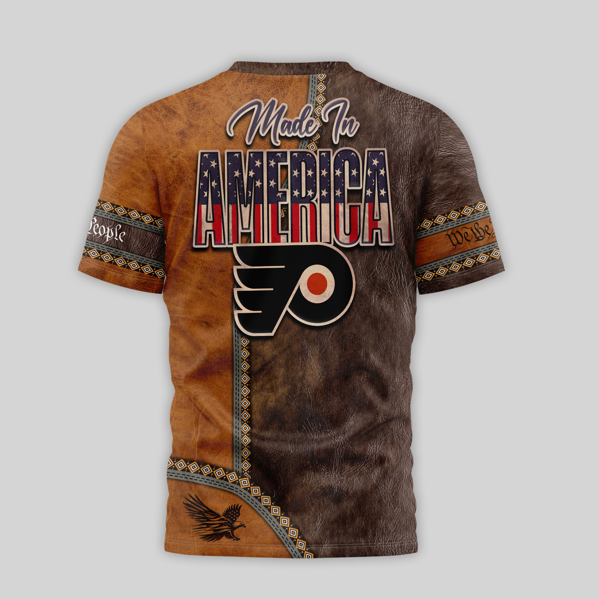 Philadelphia Flyers Premium NHL Made In America 250 Years of America TTH240547 - Image 3
