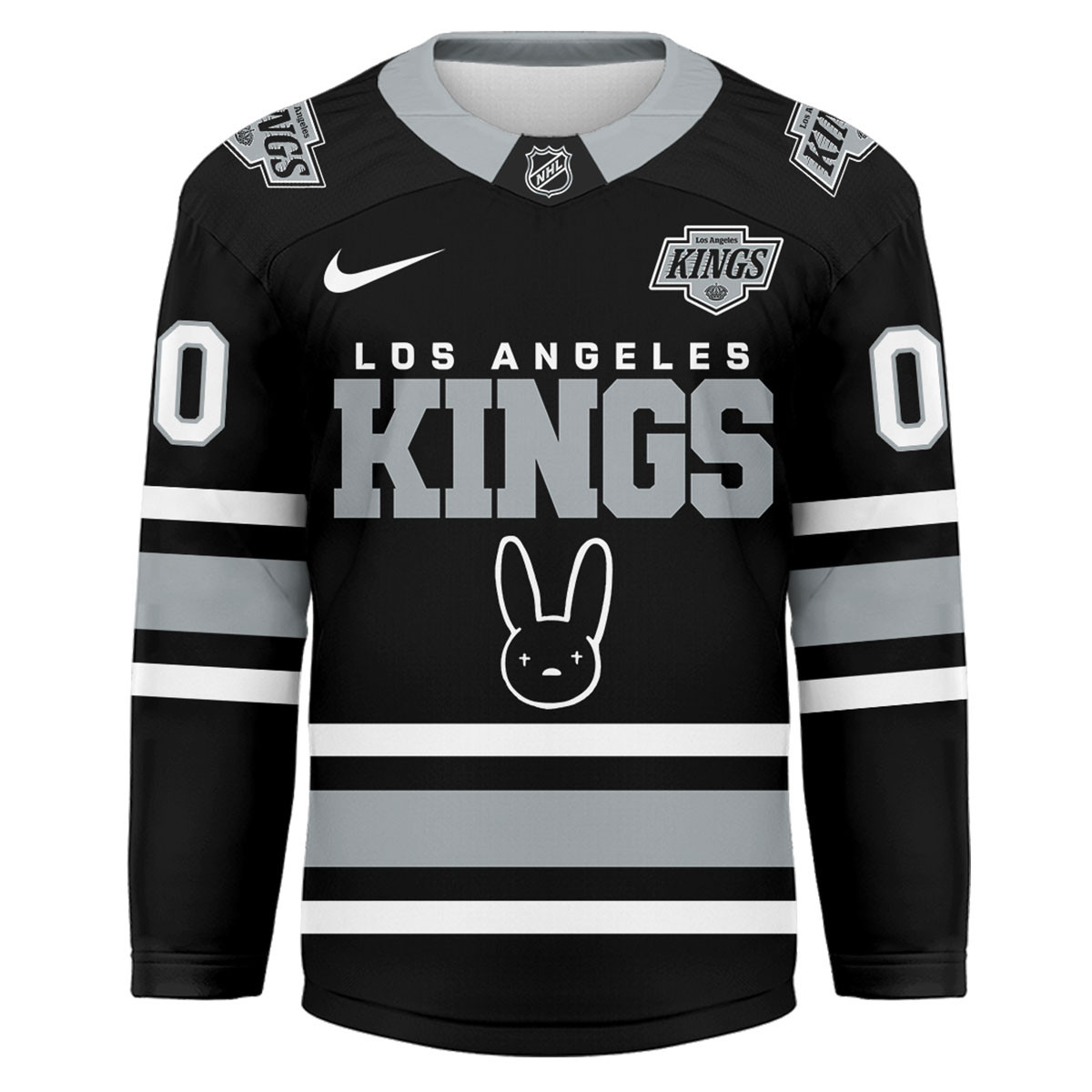 Los Angeles Kings Premium NHL Bad Bunny Hockey Jersey TTH240537