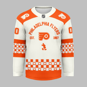 Philadelphia Flyers Premium NHL Disney Game Day Hockey Jersey TTH240540