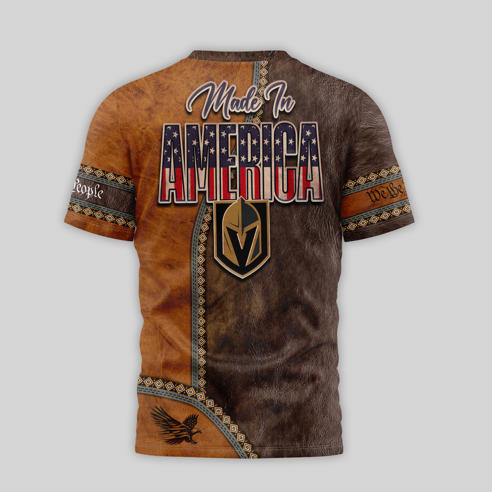 Vegas Golden Knights Premium NHL Made In America 250 Years of America TTH240547 - Image 3