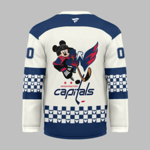 Washington Capitals Premium NHL Disney Game Day Hockey Jersey TTH240540