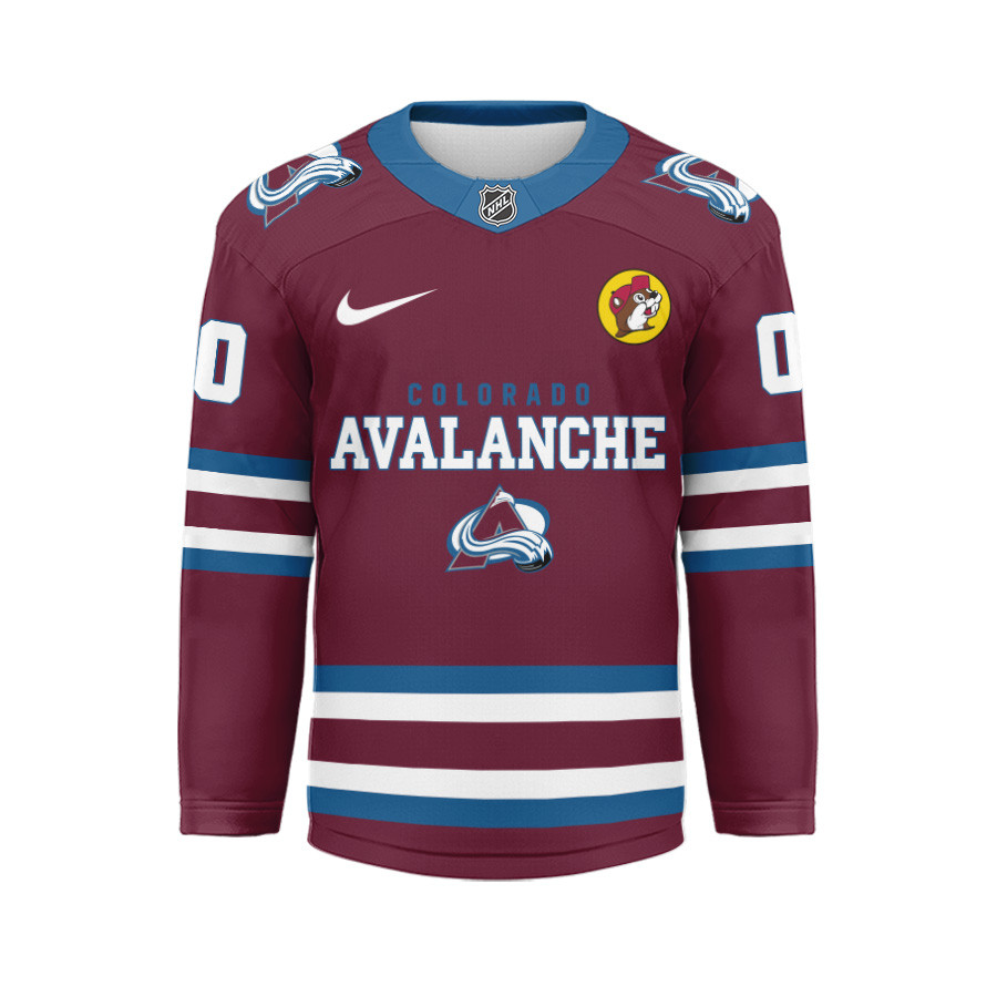 Colorado Avalanche Premium NHL Bucees Personalized Hockey Jersey TTH240545