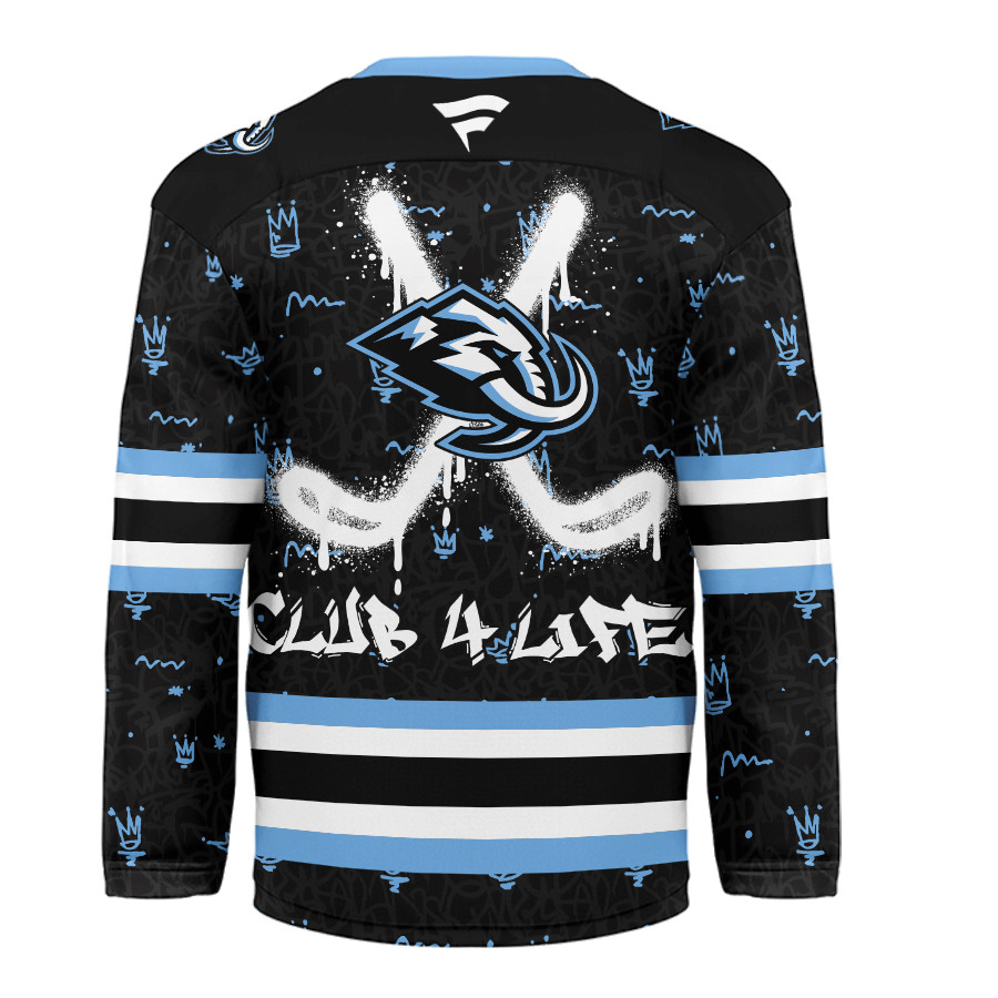 Utah Hockey Club Premium NHL Graffiti My Team 4 Life Hockey Jersey TTH240541 - Image 2