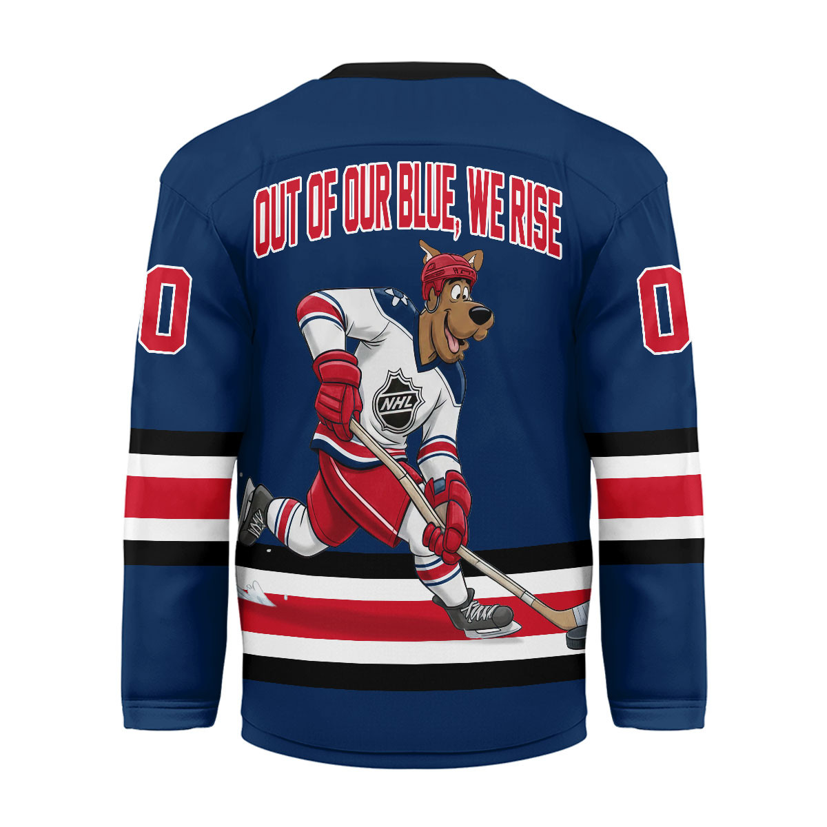 Columbus Blue Jackets Premium NHL Scooby Doo Personalized Hockey Jersey TTH240534 - Image 2