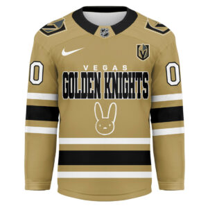 Vegas Golden Knights Premium NHL Bad Bunny Hockey Jersey TTH240537