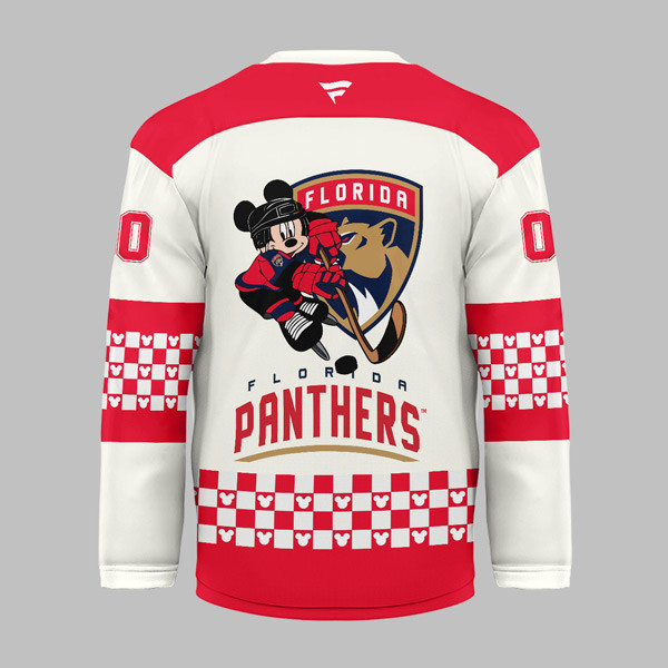 Florida Panthers Premium NHL Disney Game Day Hockey Jersey TTH240540