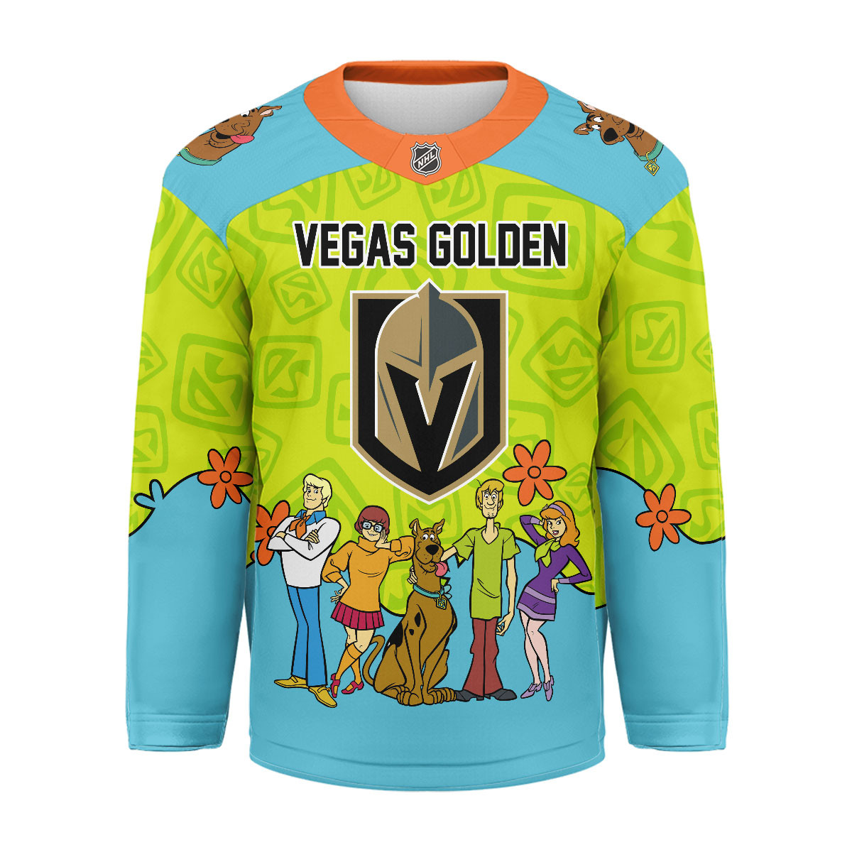 Vegas Golden Knights Premium NHL Scooby Doo Hockey Jersey TTH240544