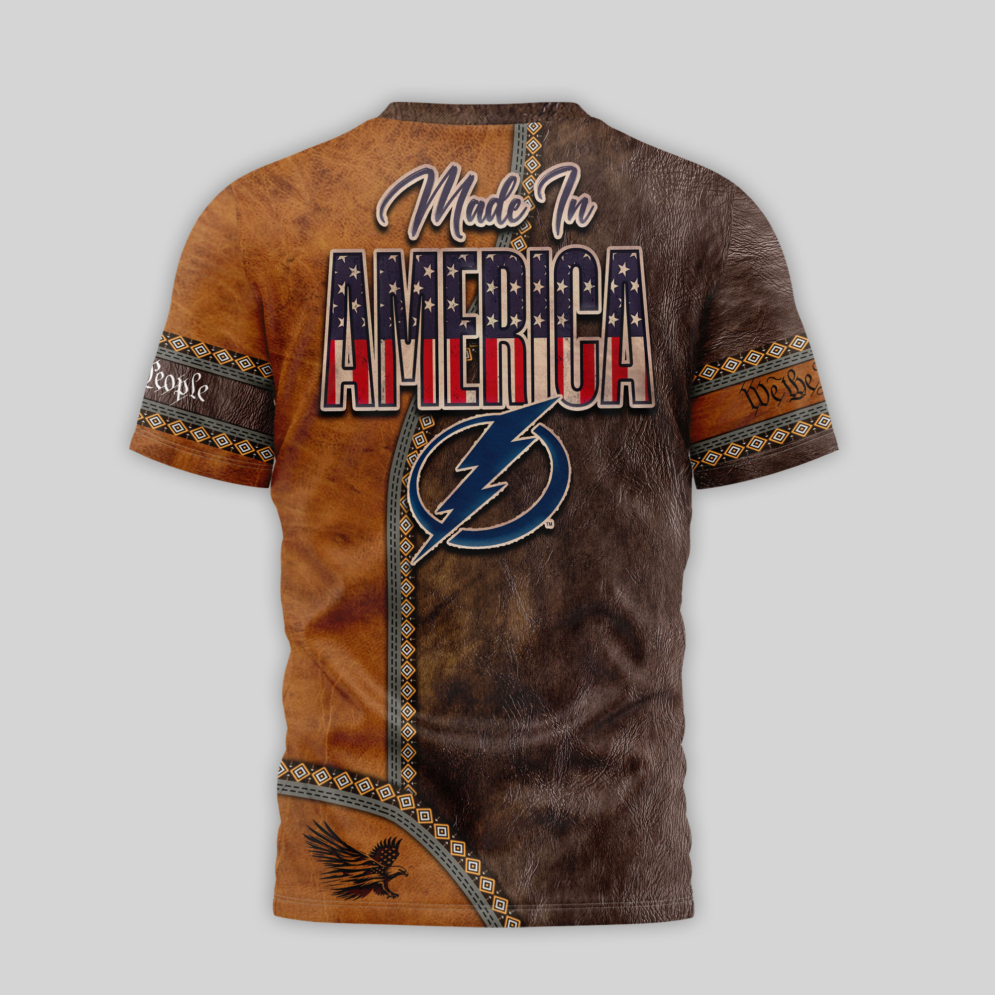 Tampa Bay Lightning Premium NHL Made In America 250 Years of America TTH240547 - Image 3