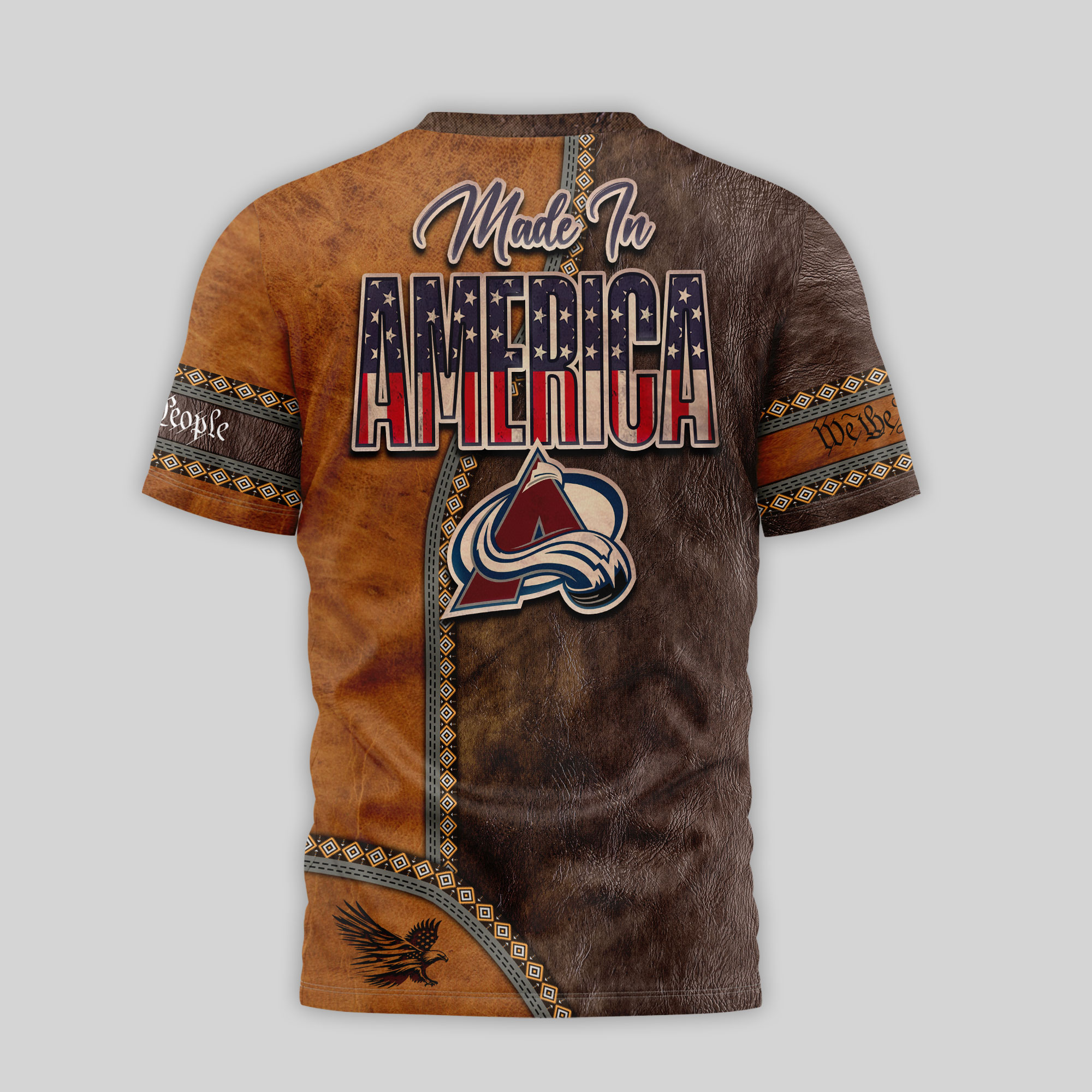 Colorado Avalanche Premium NHL Made In America 250 Years of America TTH240547 - Image 3