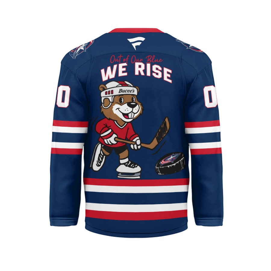Columbus Blue Jackets Premium NHL Bucees Personalized Hockey Jersey TTH240545 - Image 2