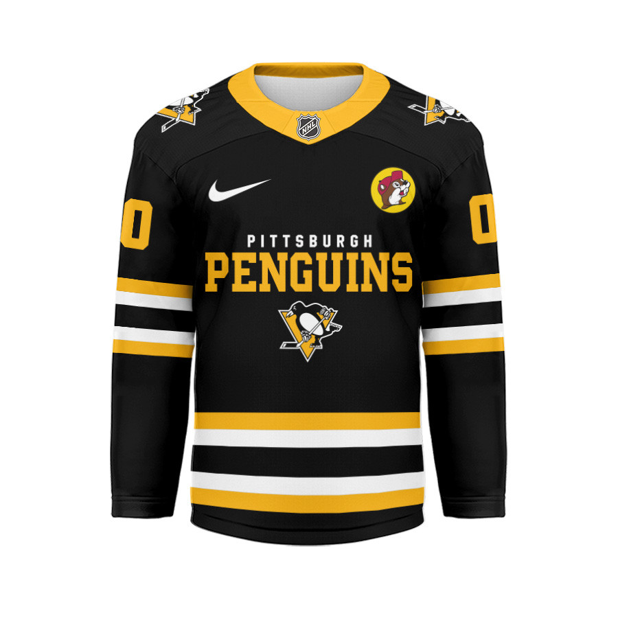 Pittsburgh Penguins Premium NHL Bucees Personalized Hockey Jersey TTH240545