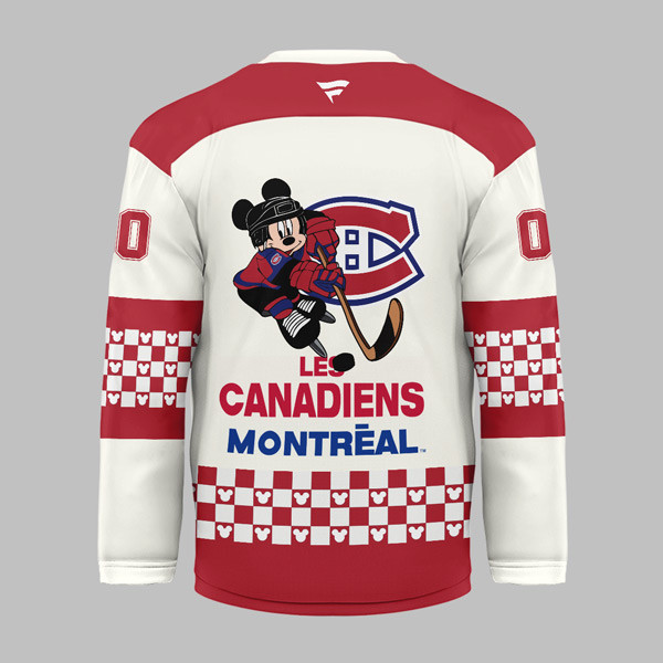 Montreal Canadiens Premium NHL Disney Game Day Hockey Jersey TTH240540