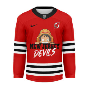 New Jersey Devils Premium NHL One Piece Hockey Jersey TTH240551
