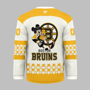 Boston Bruins Premium NHL Disney Game Day Hockey Jersey TTH240540