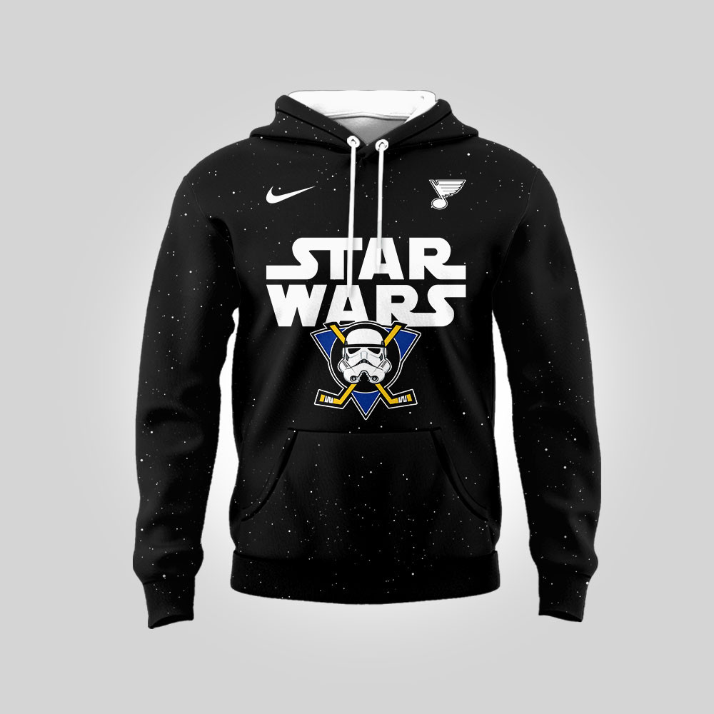 St. Louis Blues Premium NHL Star Wars Imperial Trooper 3D Hoodie TTH240536