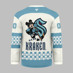 Seattle Kraken Premium NHL Disney Game Day Hockey Jersey TTH240540