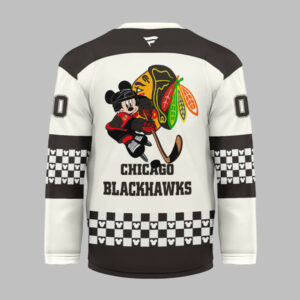 Chicago Blackhawks Premium NHL Disney Game Day Hockey Jersey TTH240540