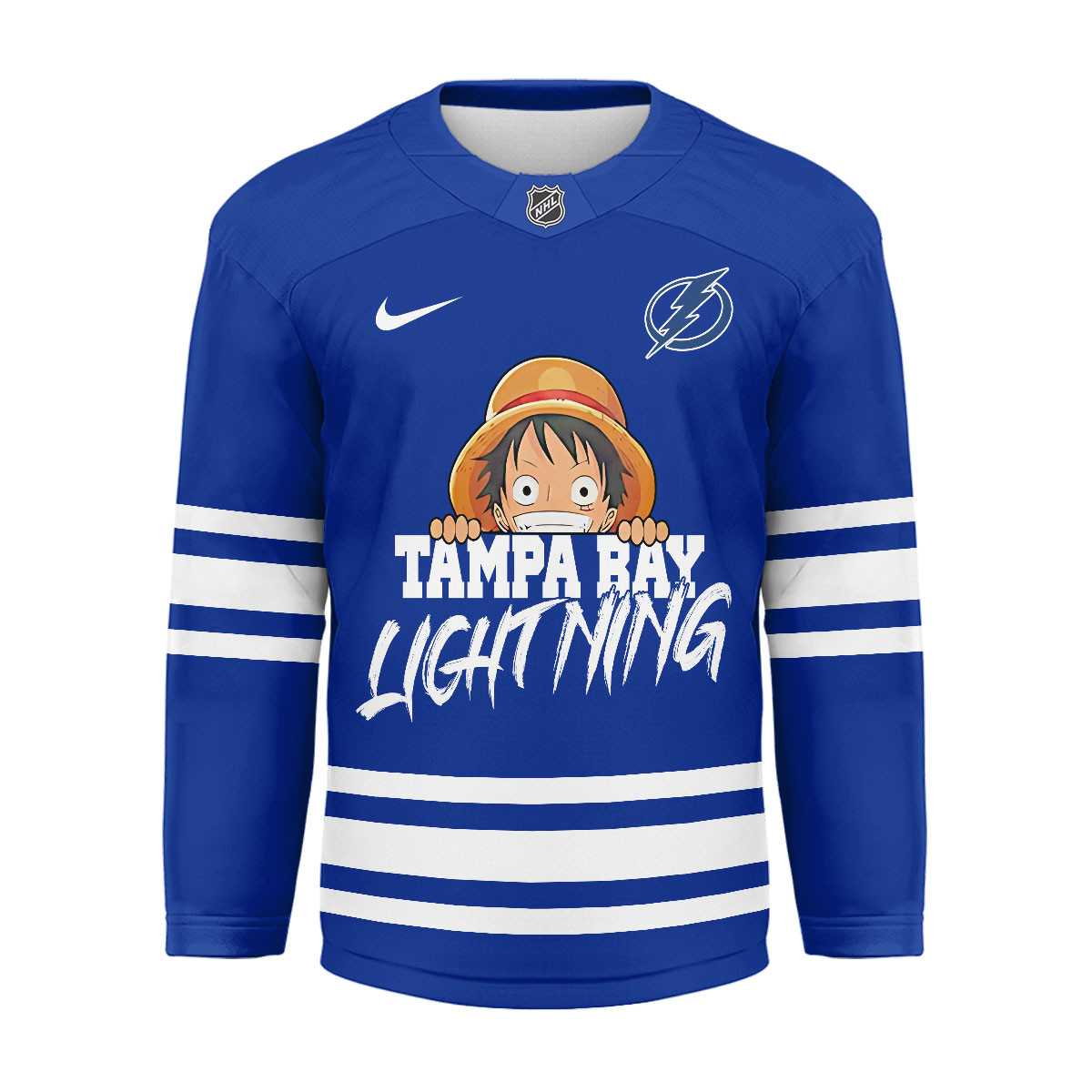Tampa Bay Lightning Premium NHL One Piece Hockey Jersey TTH240551