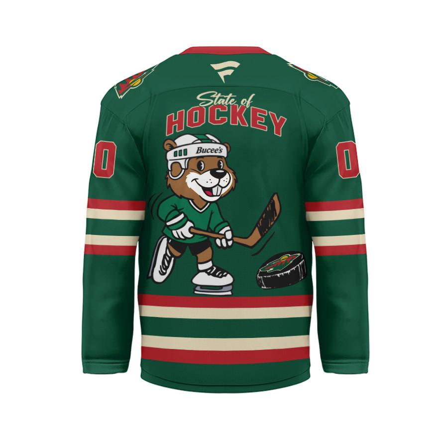 Minnesota Wild Premium NHL Bucees Personalized Hockey Jersey TTH240545 - Image 2