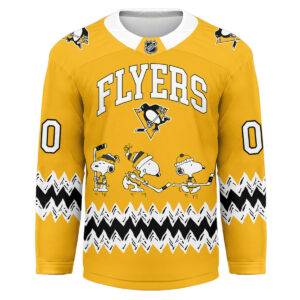 Pittsburgh Penguins Premium NHL Snoopy Personalized Hockey Jersey TTH240535