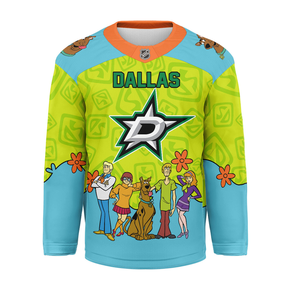 Dallas Stars Premium NHL Scooby Doo Hockey Jersey TTH240544
