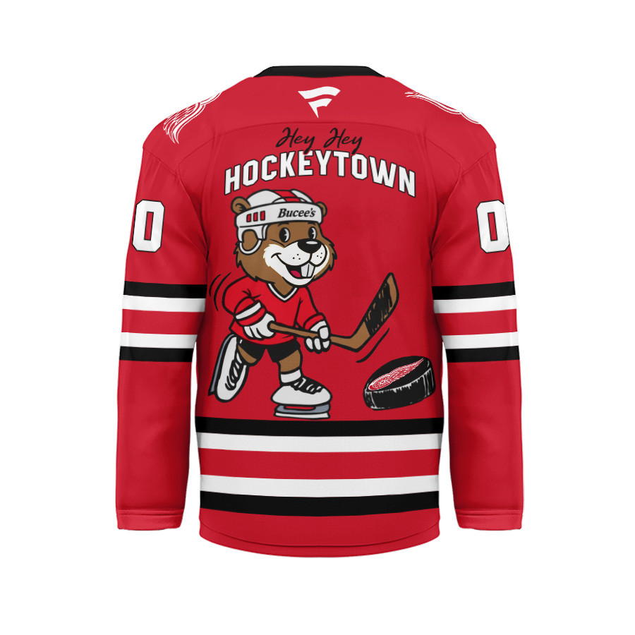 Detroit Red Wings Premium NHL Bucees Personalized Hockey Jersey TTH240545 - Image 2