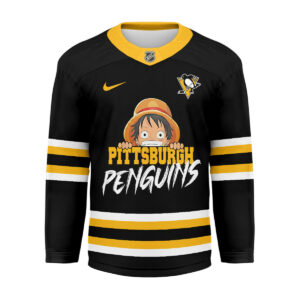 Pittsburgh Penguins Premium NHL One Piece Hockey Jersey TTH240551