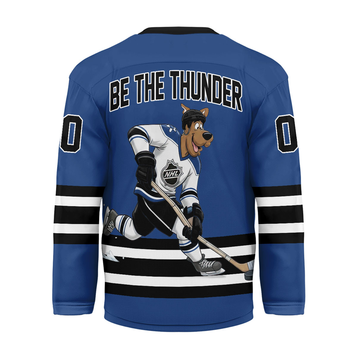 Tampa Bay Lightning Premium NHL Scooby Doo Personalized Hockey Jersey TTH240534 - Image 2