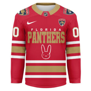 Florida Panthers Premium NHL Bad Bunny Hockey Jersey TTH240537
