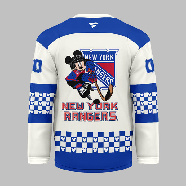 New York Rangers Premium NHL Disney Game Day Hockey Jersey TTH240540