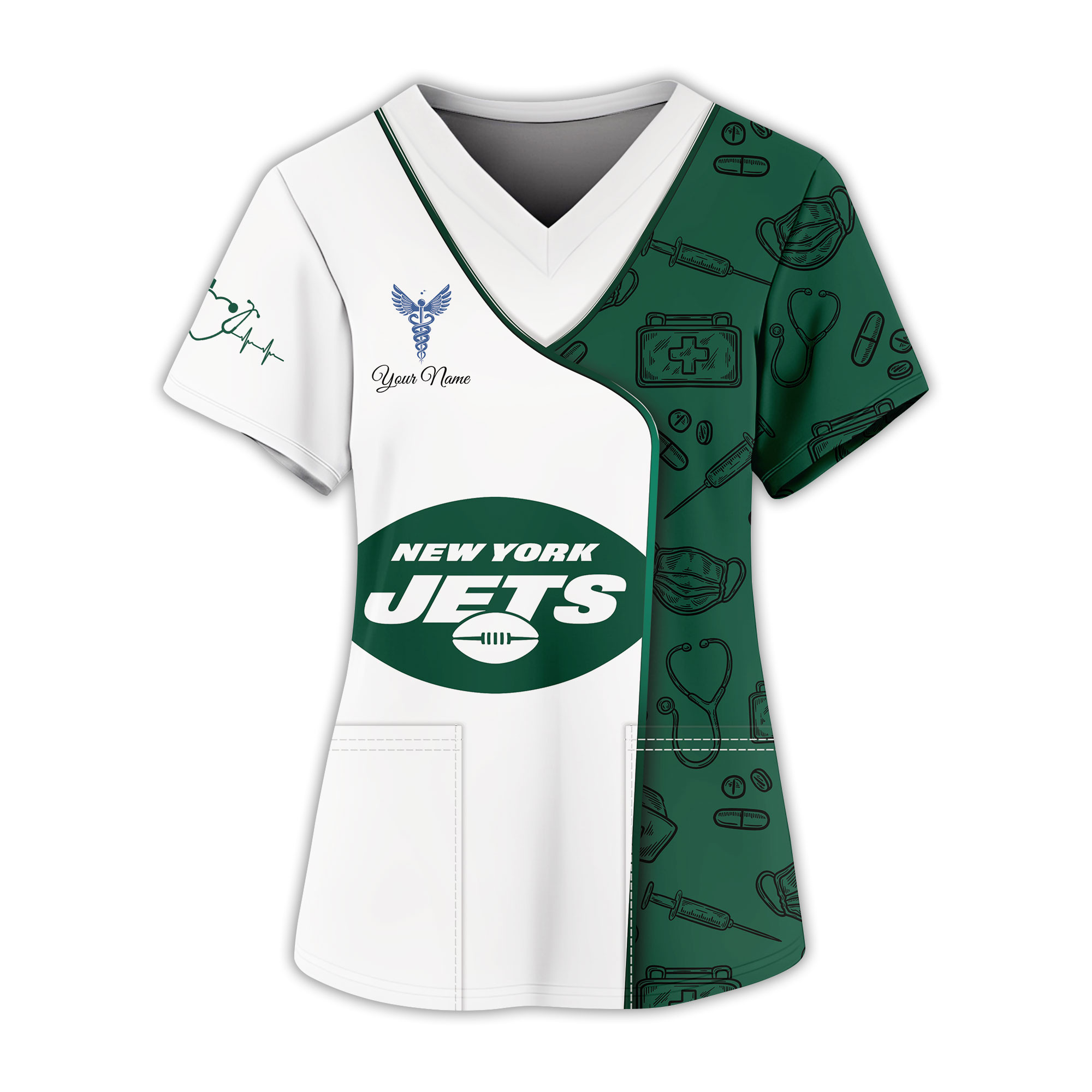 New York Jets Premium NFL Faith Hope Healing Shirt TTH240558