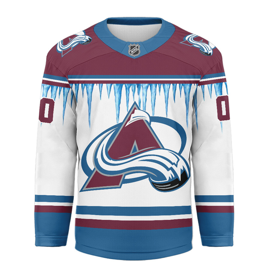 Colorado Avalanche Premium NHL Ice Cold Hockey Jersey TTH240559 - Image 2