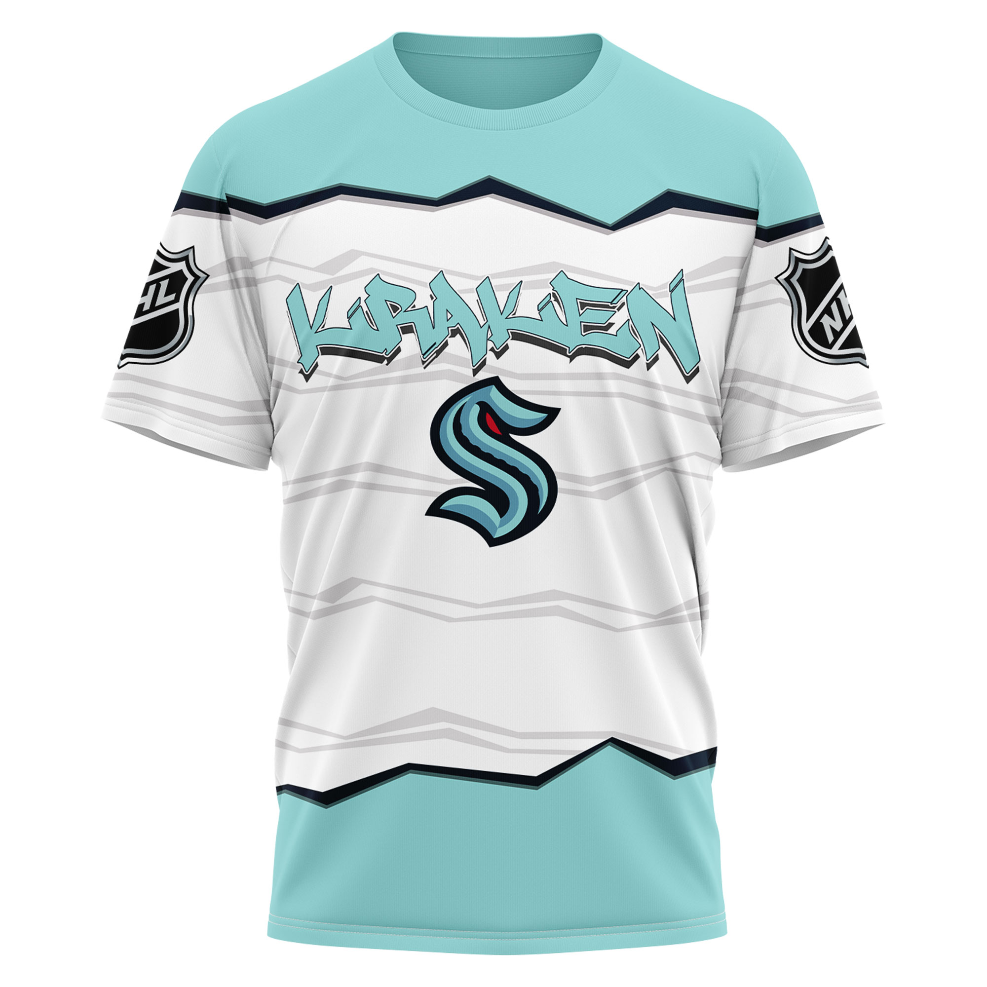 Seattle Kraken Premium NHL Puck Yeah 3D Shirt TTH240562