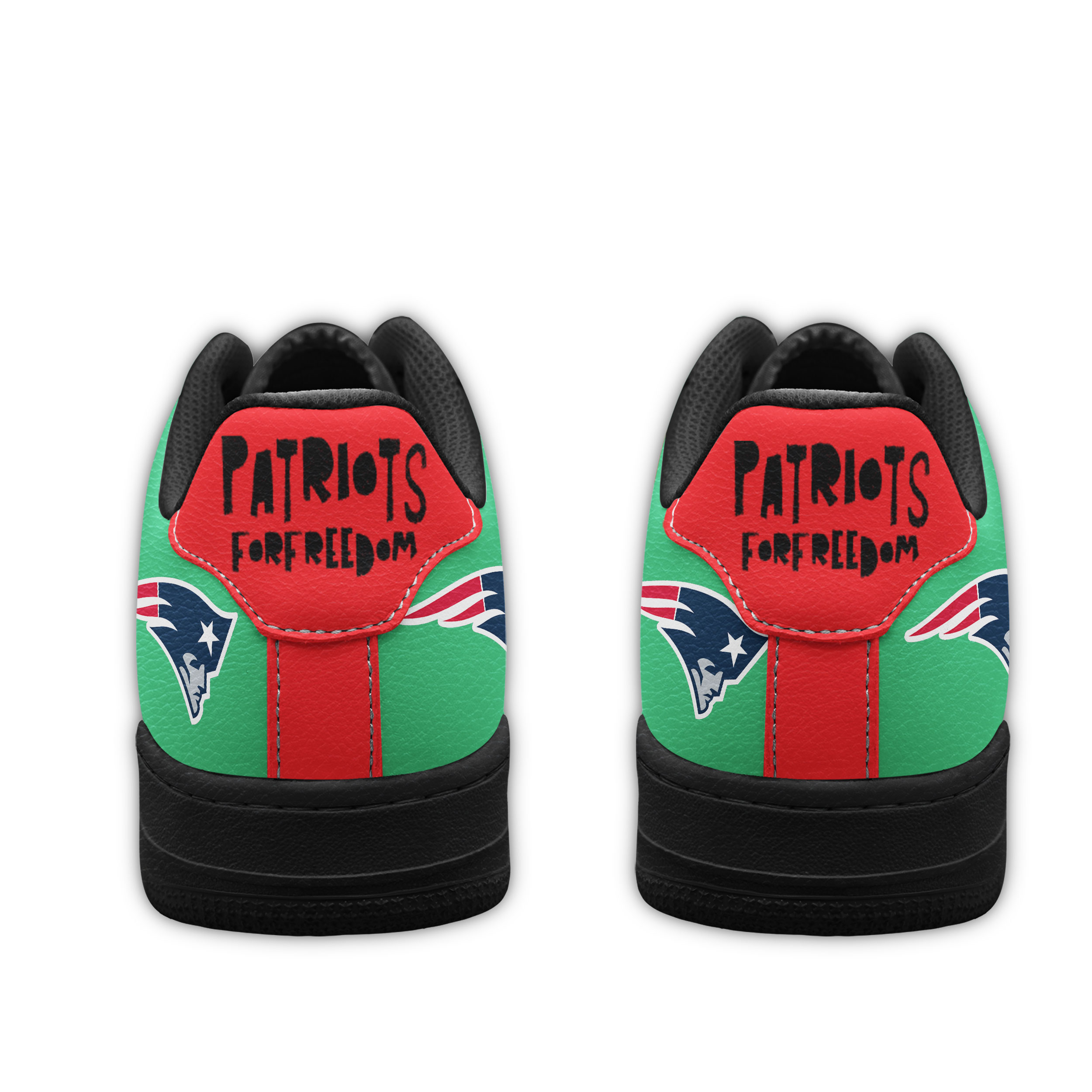 New England Patriots Premium NFL Juneteenth AF1 Shoes TTH240557 - Image 2