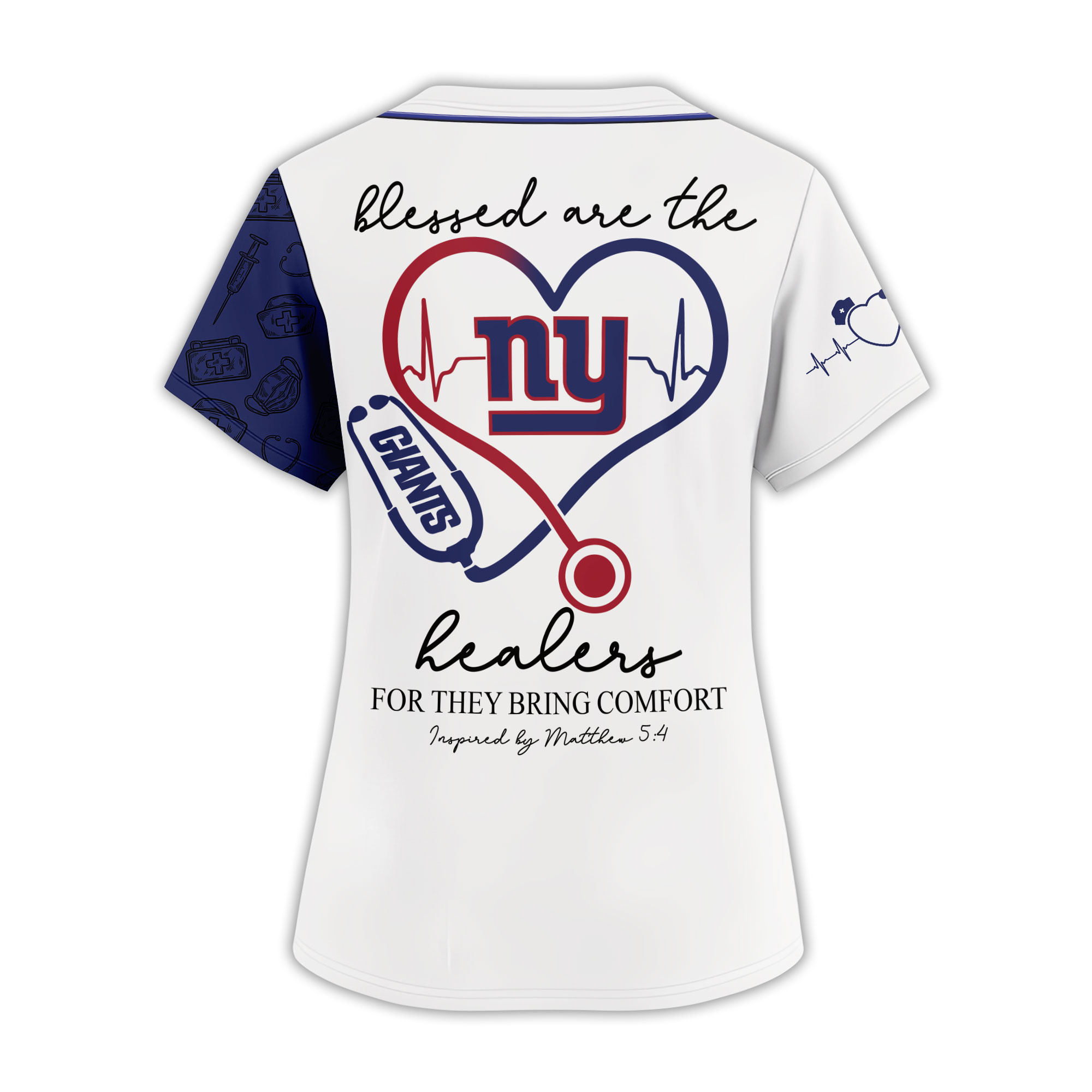 New York Giants Premium NFL Faith Hope Healing Shirt TTH240558 - Image 2