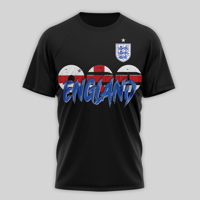 England Premium World Cup 2026 x BTS 3D T-Shirt TTH240565