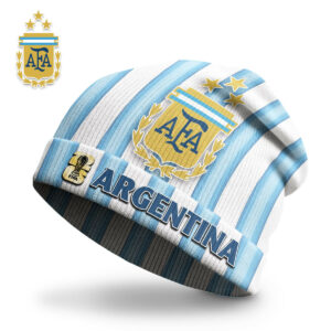 Argentina Premium World Cup 2026 Fever Winter Beanie Hat TTH240556