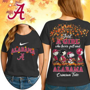 Alabama Crimson Tide Premium NCAA Fall Season Women’s 3D Shirt TTH240512