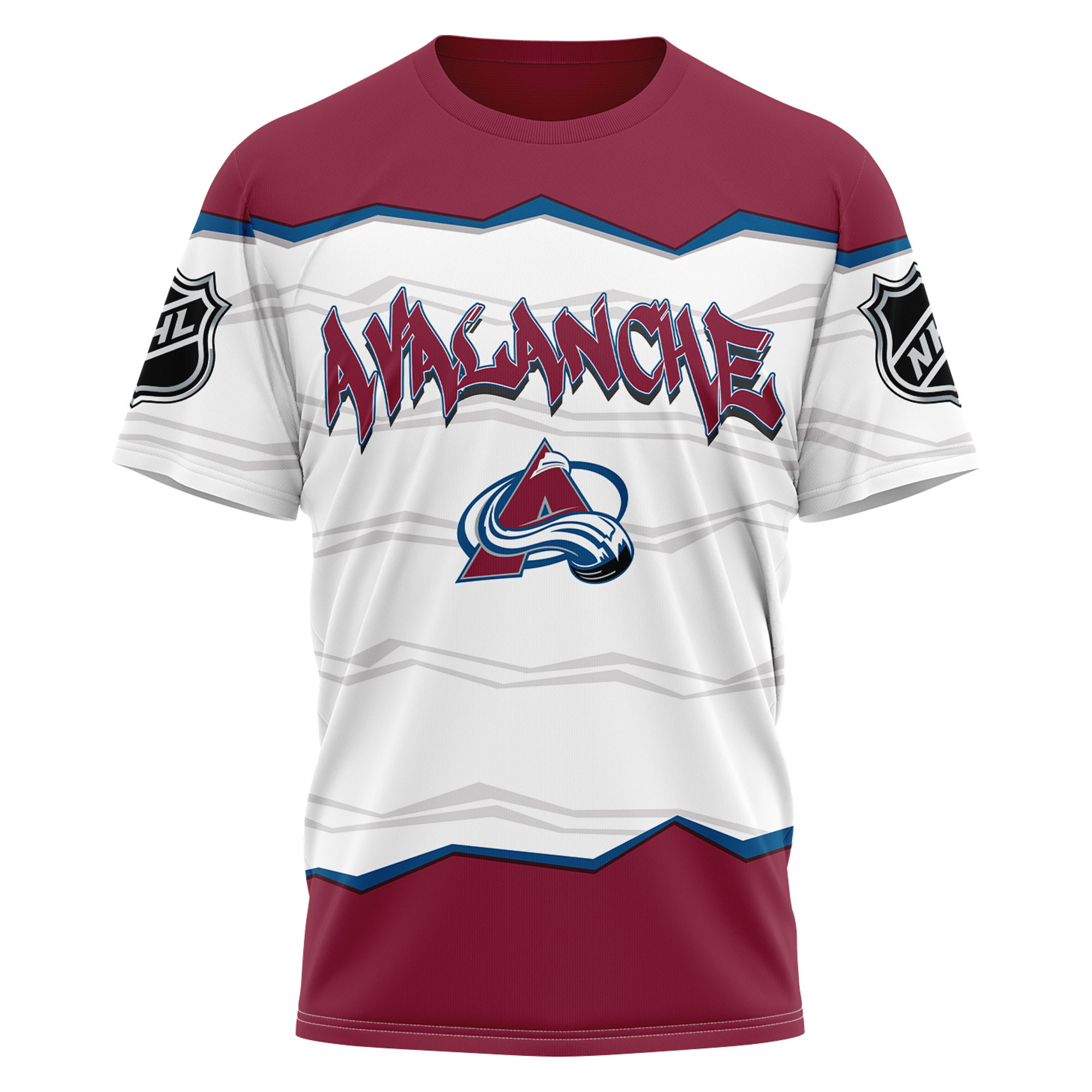 Colorado Avalanche Premium NHL Puck Yeah 3D Shirt TTH240562