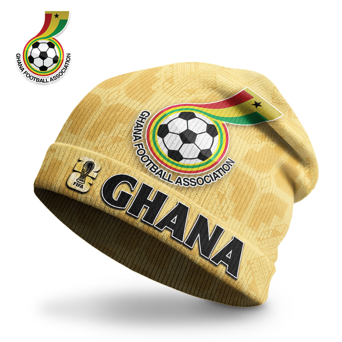 Ghana Premium World Cup 2026 Fever Winter Beanie Hat TTH240556