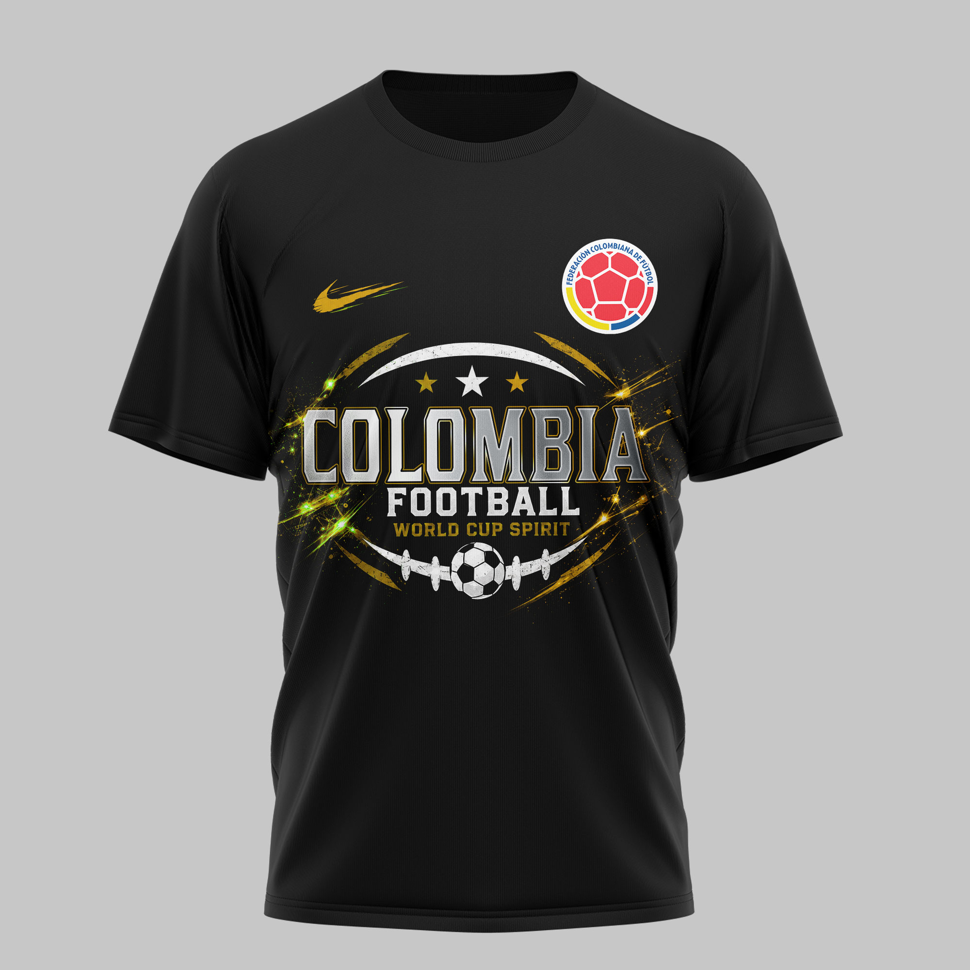 Colombia Premium World Cup 2026 x Shakira 3D T-Shirt TTH240579