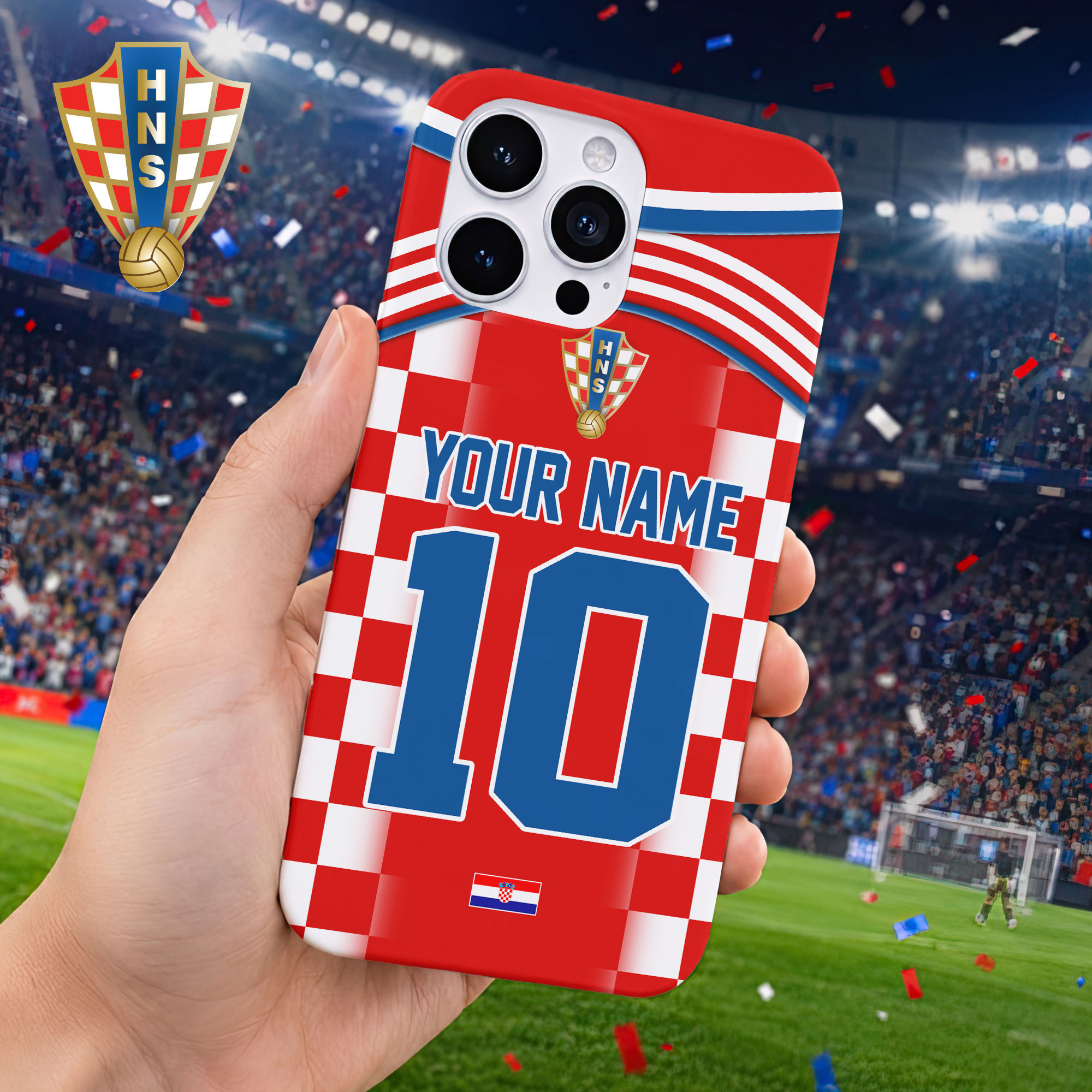 Croatia Premium World Cup 2026 Game Day Custom Case TTH240569