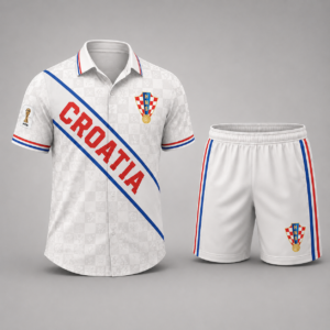 Croatia Premium World Cup 2026 Hawaii Short Set TTH240572