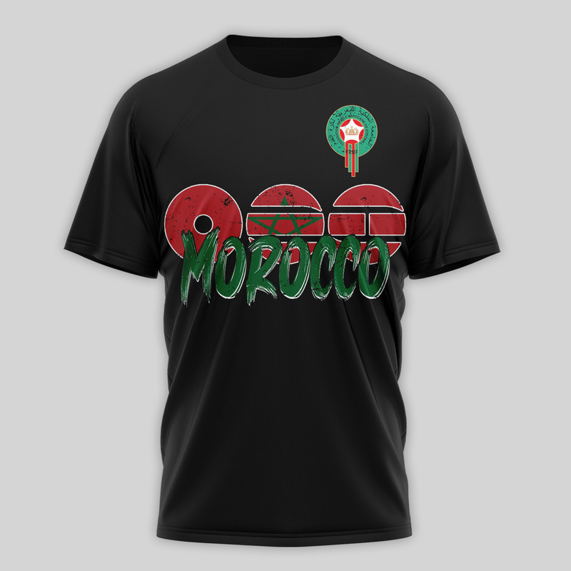 Morocco Premium World Cup 2026 x BTS 3D T-Shirt TTH240565