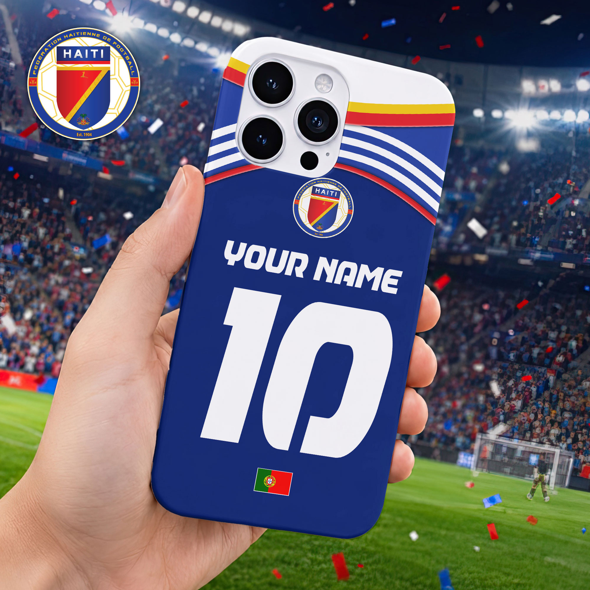 Haiti Premium World Cup 2026 Game Day Custom Case TTH240569