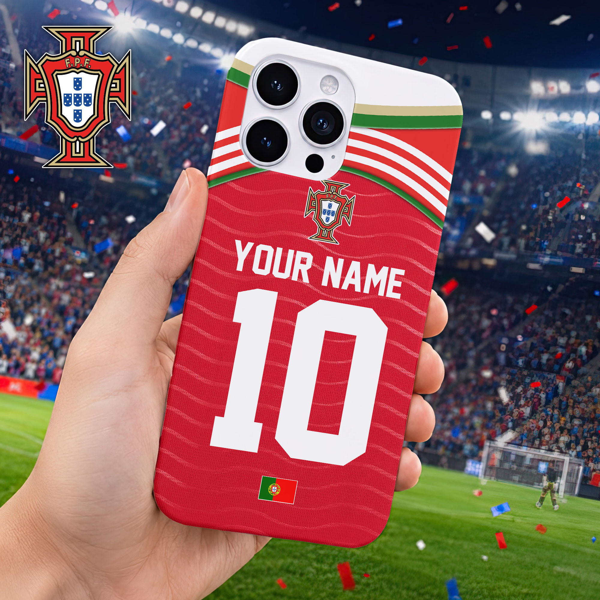 Portugal Premium World Cup 2026 Game Day Custom Case TTH240569