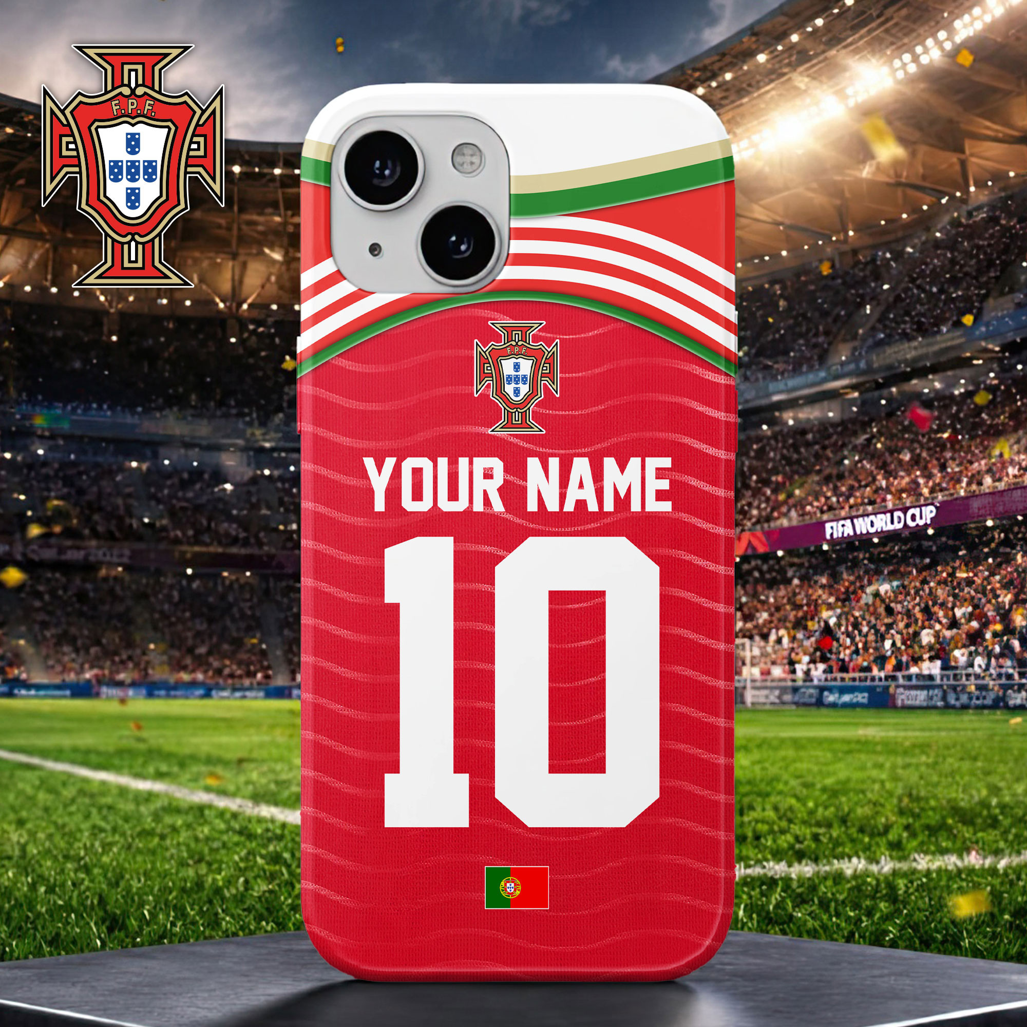 Portugal Premium World Cup 2026 Game Day Custom Case TTH240569 - Image 2